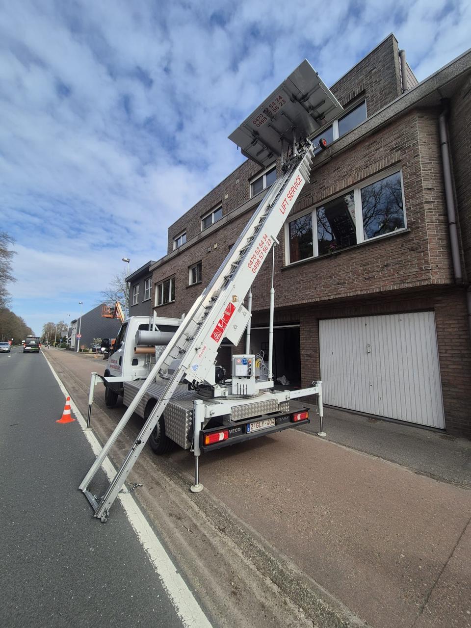 Verhuislift in Mortsel